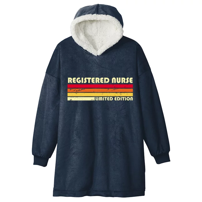 Registered Nurse Limited Edition Hooded Wearable Blanket