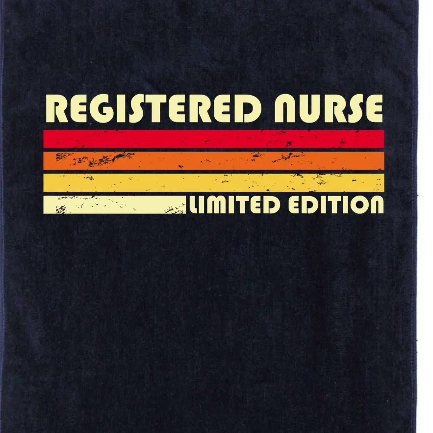 Registered Nurse Limited Edition Platinum Collection Golf Towel