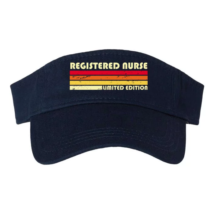 Registered Nurse Limited Edition Valucap Bio-Washed Visor