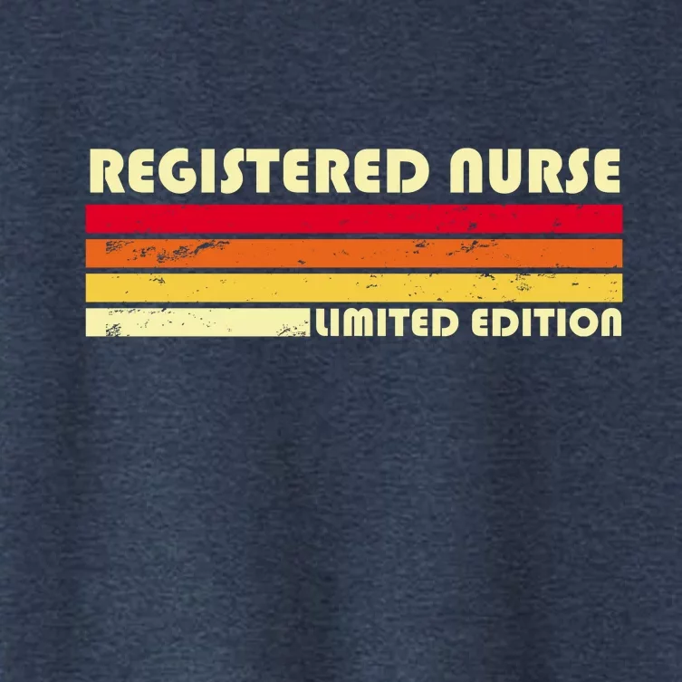 Registered Nurse Limited Edition Women's Crop Top Tee