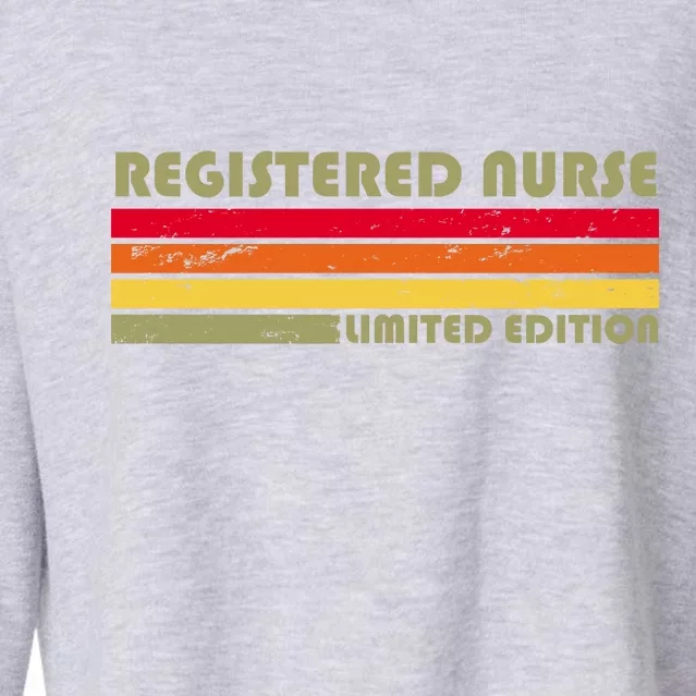 Registered Nurse Limited Edition Cropped Pullover Crew