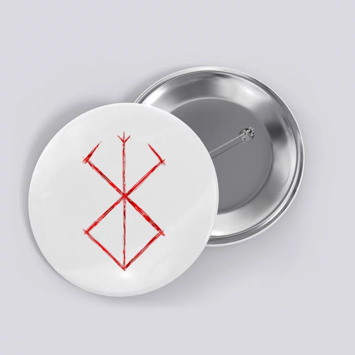 Rune Norse Mythology Warrior Symbol Berserker Button