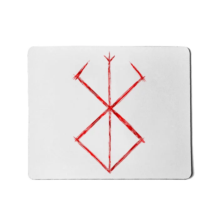 Rune Norse Mythology Warrior Symbol Berserker Mousepad