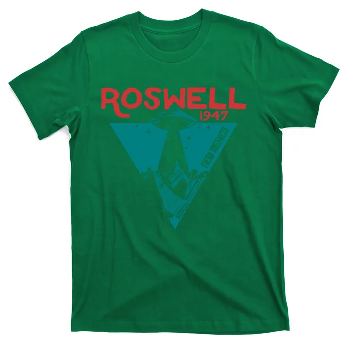 Roswell New Mexico 1947 Ufo Beam Flying Saucer Abduction T-Shirt