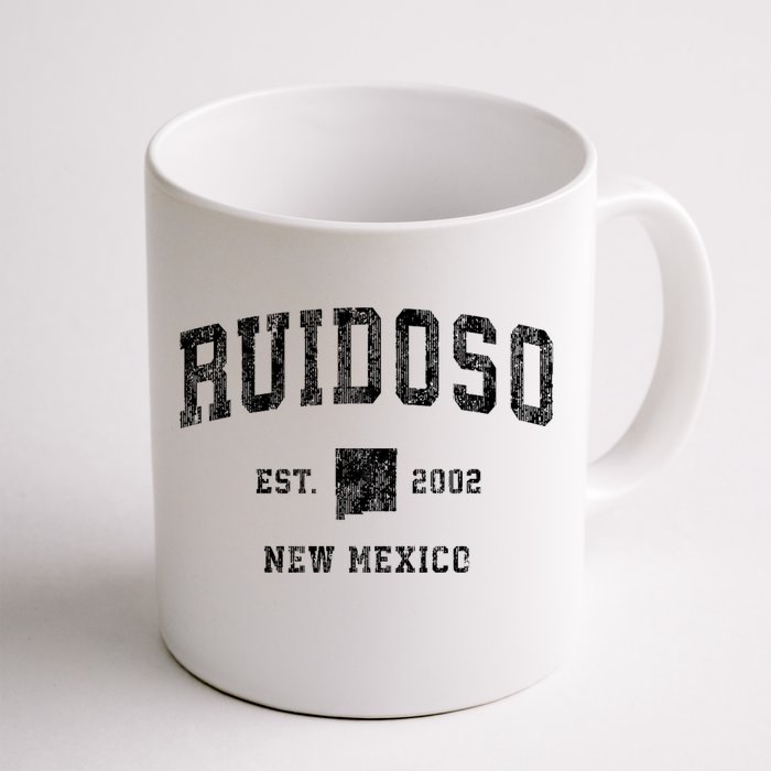 Ruidoso New Mexico Nm Vintage Athletic Sports Front & Back Coffee Mug