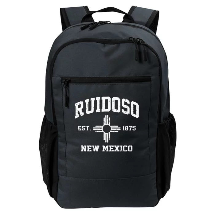 Ruidoso New Mexico NM Vintage State Athletic Style Daily Commute Backpack