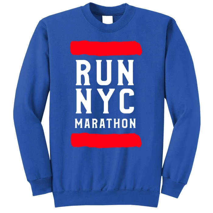 Run Nyc Marathon Runner Training Great Gift Tall Sweatshirt