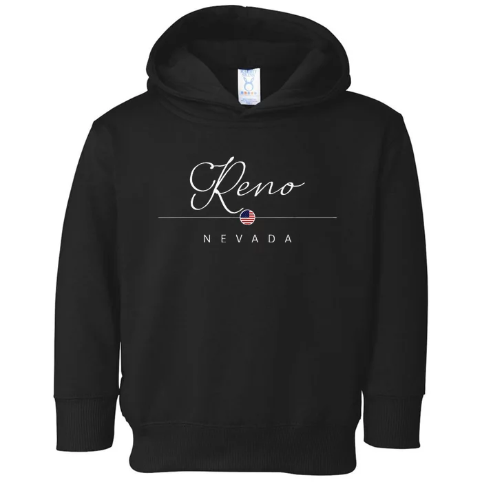 Reno Nevada NV On Reno Toddler Hoodie