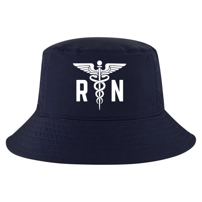 Registered Nurse Nursing Heros Meaningful Gift Patriotic Cute Gift Cool Comfort Performance Bucket Hat