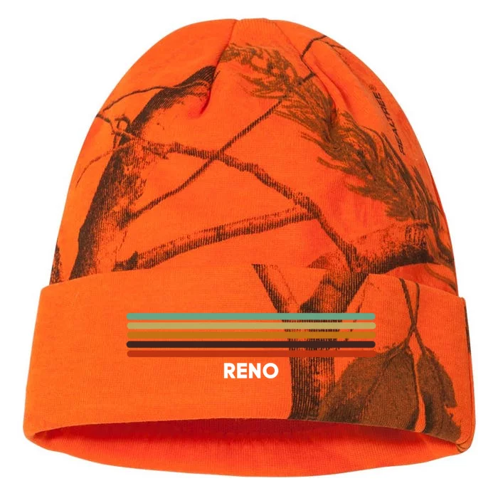 Reno Nevada Nv Us Cities Of America Retro Gift Kati - 12in Camo Beanie