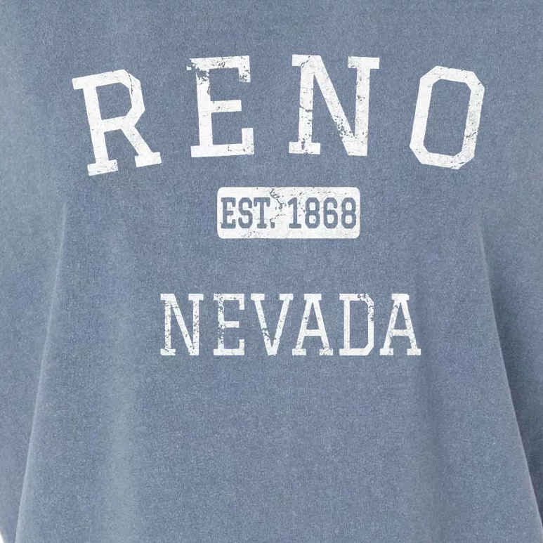 Reno Nevada NV Vintage Garment-Dyed Women's Muscle Tee