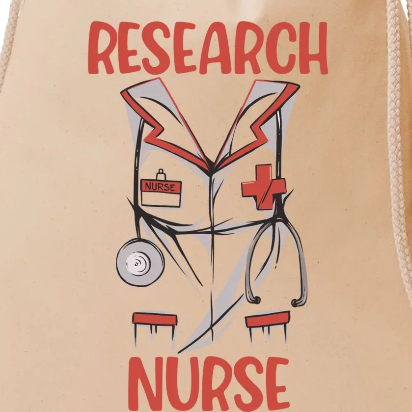 Research Nurse Nursing Costume Gift Drawstring Bag