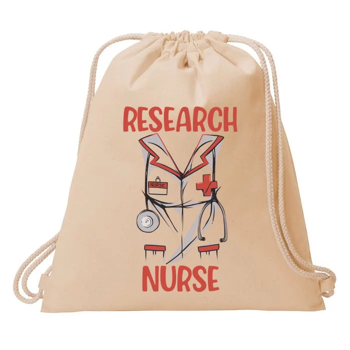 Research Nurse Nursing Costume Gift Drawstring Bag