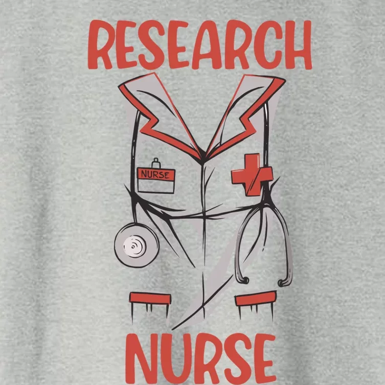 Research Nurse Nursing Costume Gift Women's Crop Top Tee