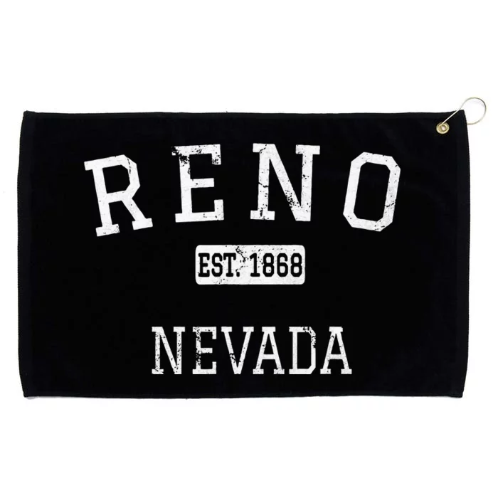 Reno Nevada NV Vintage Grommeted Golf Towel