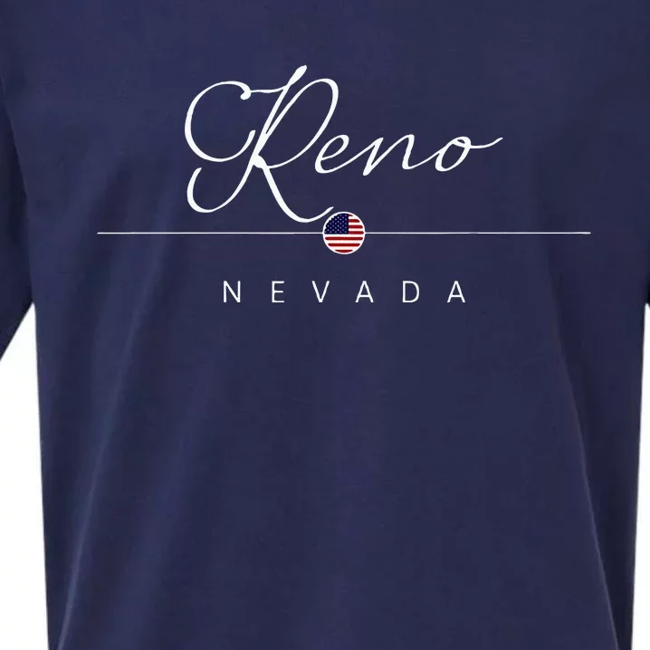 Reno Nevada NV On Reno Sueded Cloud Jersey T-Shirt