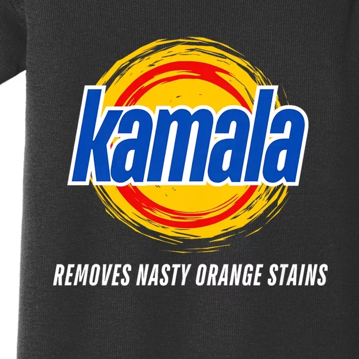 Removes Nasty Orange Stains Funny Kamala Baby Bodysuit