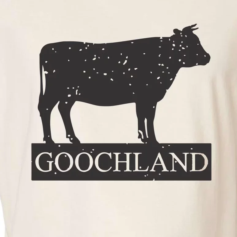 Rich North Of Richmond Goochland Cow Funny Garment-Dyed Women's Muscle Tee