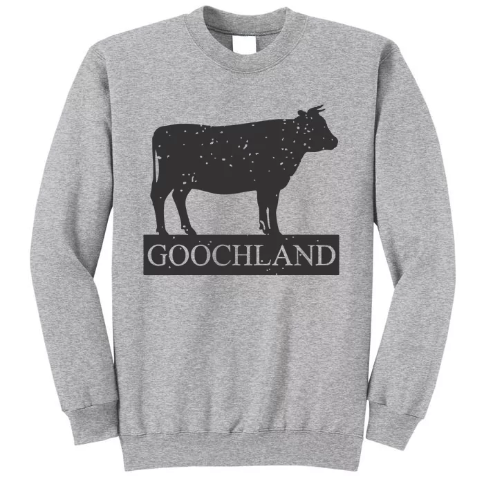 Rich North Of Richmond Goochland Cow Funny Tall Sweatshirt