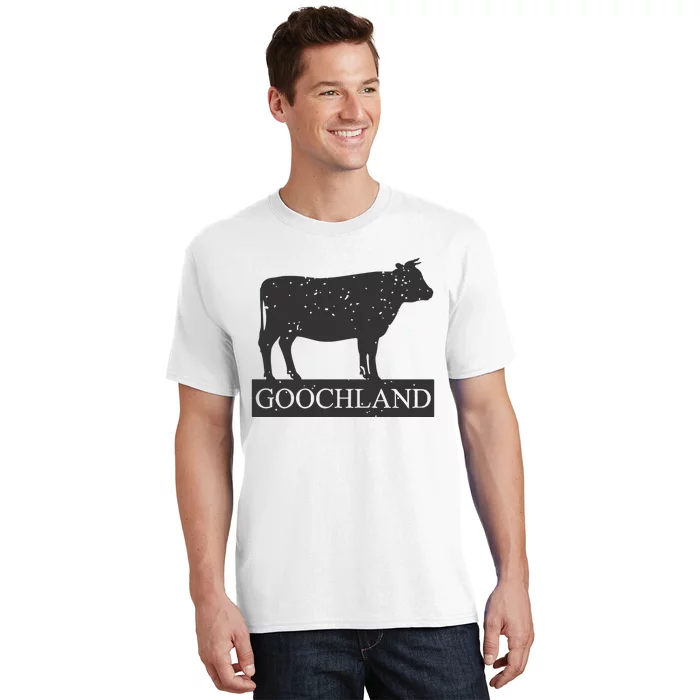 Rich North Of Richmond Goochland Cow Funny T-Shirt