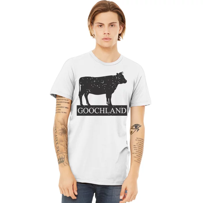 Rich North Of Richmond Goochland Cow Funny Premium T-Shirt