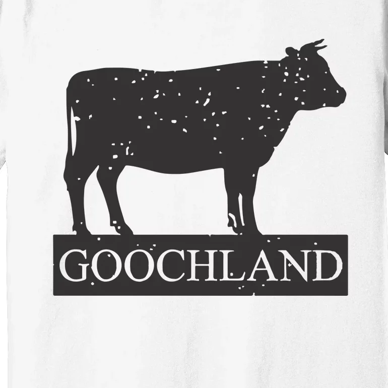 Rich North Of Richmond Goochland Cow Funny Premium T-Shirt