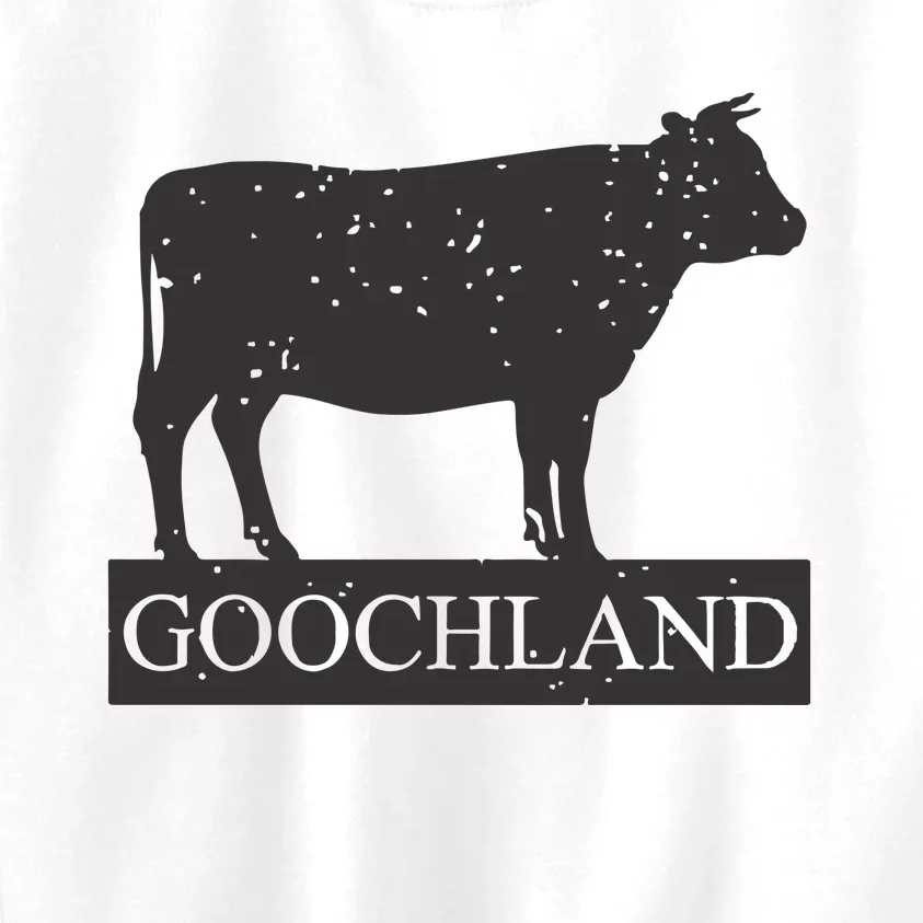 Rich North Of Richmond Goochland Cow Funny Kids Sweatshirt