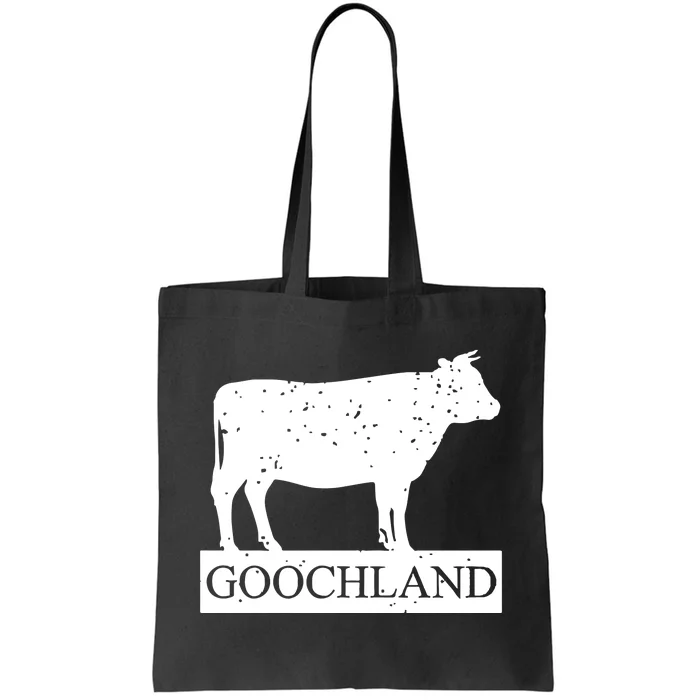 Rich North Of Richmond Goochland Cow Funny Tote Bag