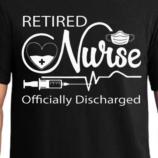 Retired Nurse Officially Discharged Retirement Party Gift Pajama Set