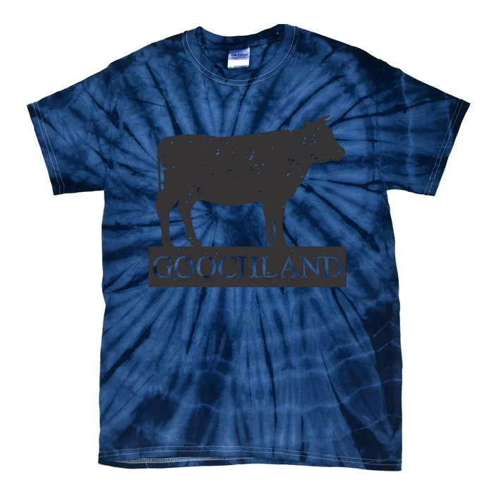 Rich North Of Richmond Goochland Cow Funny Tie-Dye T-Shirt