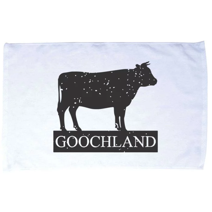 Rich North Of Richmond Goochland Cow Funny Microfiber Hand Towel