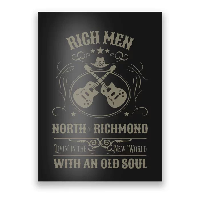 Rich North Of Richmond Live In The New World With An Old Soul Poster