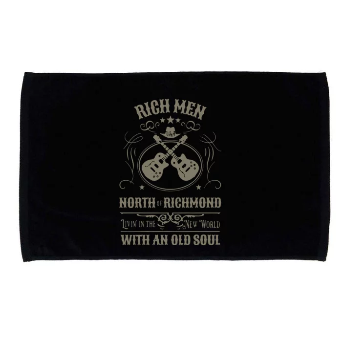 Rich North Of Richmond Live In The New World With An Old Soul Microfiber Hand Towel