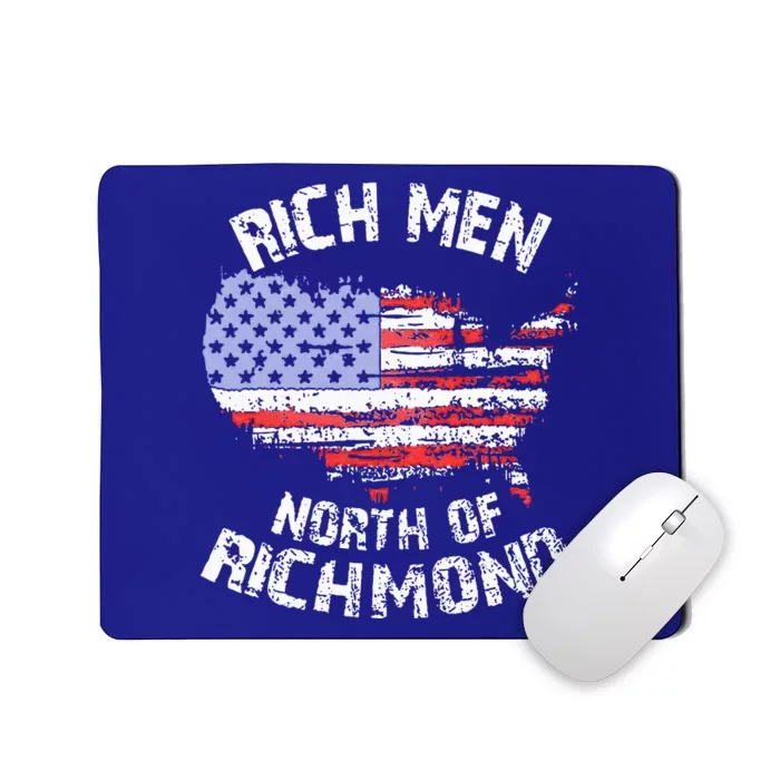 Rich North Of Richmond America Flag Mousepad