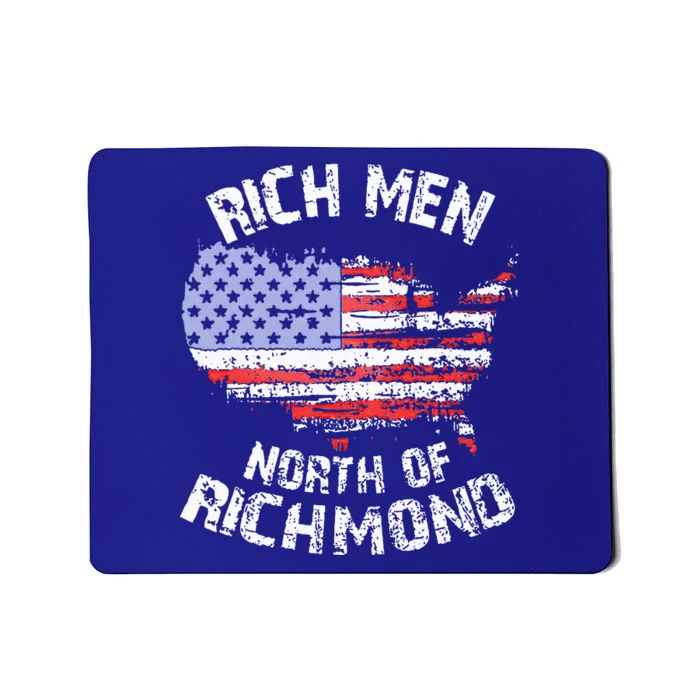 Rich North Of Richmond America Flag Mousepad