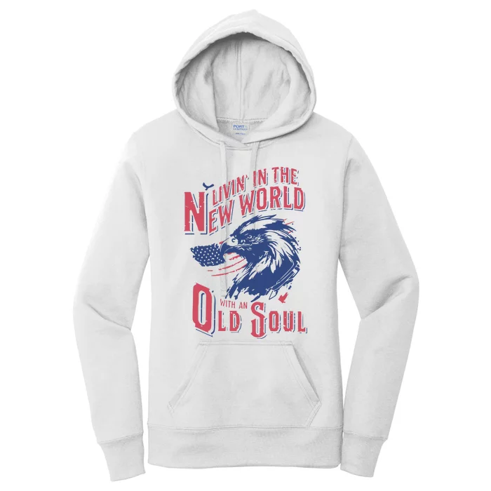 Rich North Of Richmond Living In A New World With An Old Soul Women's Pullover Hoodie