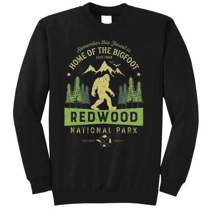 Redwood National Park Vintage California Bigfoot Sweatshirt