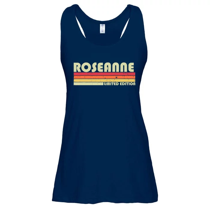 ROSEANNE Name Personalized Retro Vintage 80s 90s Birthday Ladies Essential Flowy Tank