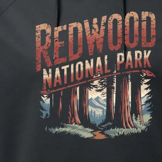 Redwood National Park Performance Fleece Hoodie