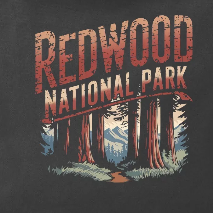 Redwood National Park Zip Tote Bag