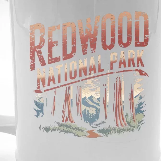 Redwood National Park Front & Back Beer Stein