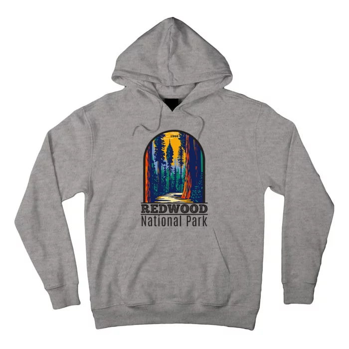 Redwood National Park Vintage Tall Hoodie