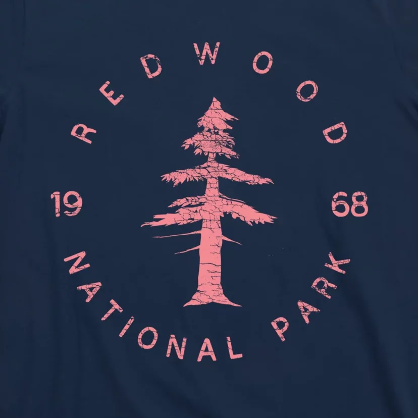 Redwood National Park Redwood Forest Design US Parks T-Shirt