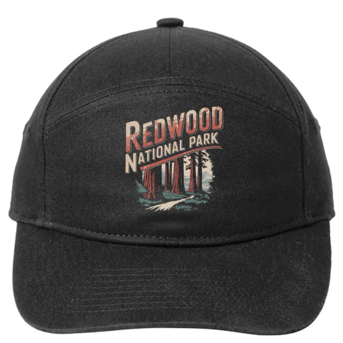 Redwood National Park 7-Panel Snapback Hat