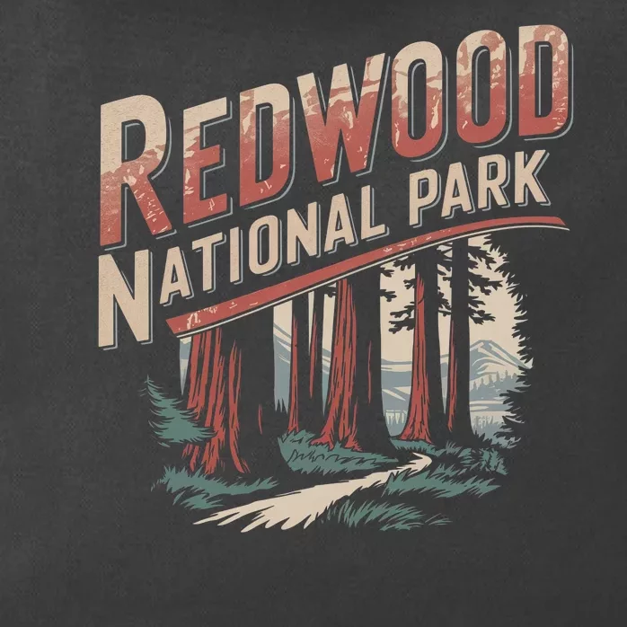 Redwood National Park Zip Tote Bag