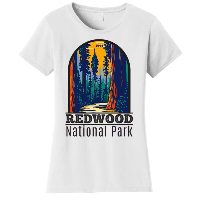 Redwood National Park Vintage Women's T-Shirt