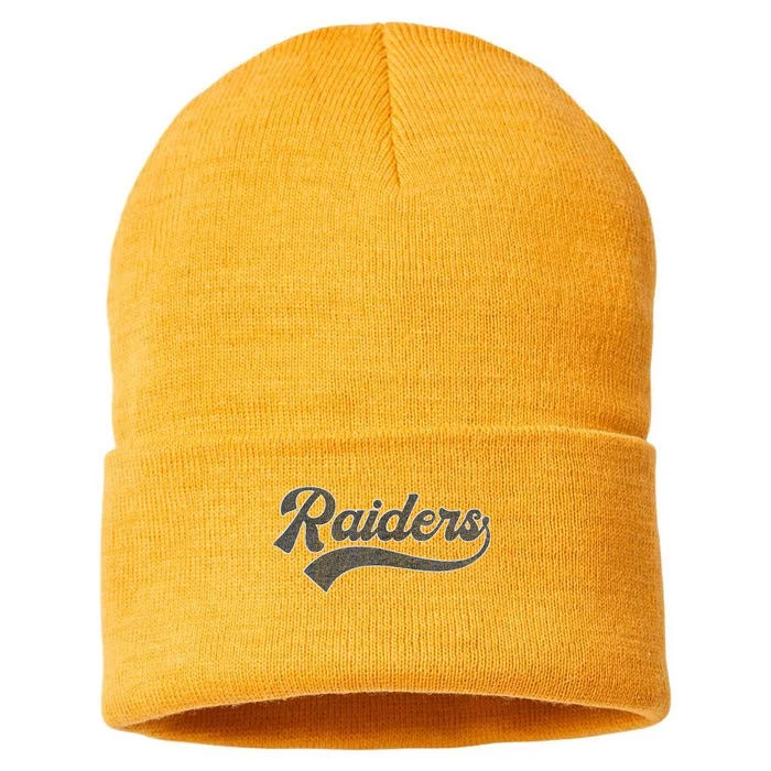 Raiders Name Sustainable Knit Beanie