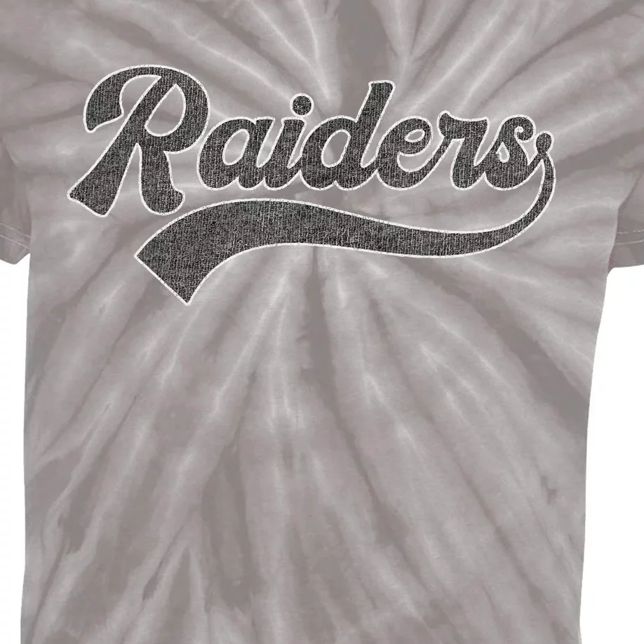 Raiders Name Kids Tie-Dye T-Shirt