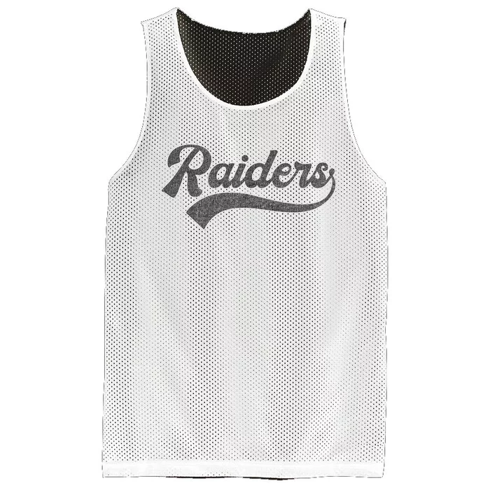 Raiders Name Mesh Reversible Basketball Jersey Tank