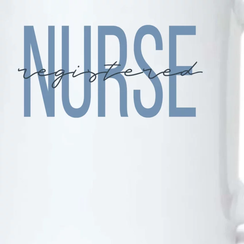 Registered Nurse Rn Emergency Room Nurse Nursing Student Gift Black Color Changing Mug